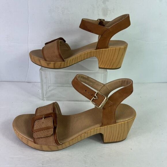 Dr. Scholl's Sandals Women's Size 10 Felicity Ankle Strap Open Toe Leather - Picture 9 of 14